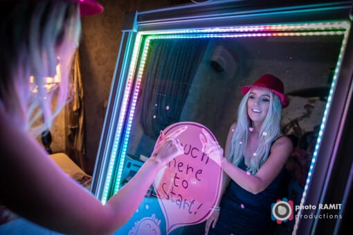 Winston Salem Magic Mirror Photo Booth Rental